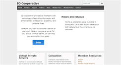 Desktop Screenshot of iocoop.org